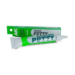 AK Modeling Green Putty (20g)