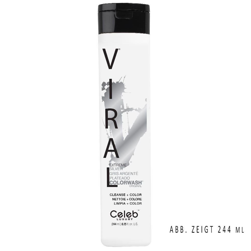 Celeb Viral Extrem Colorwash Silver 750 ml