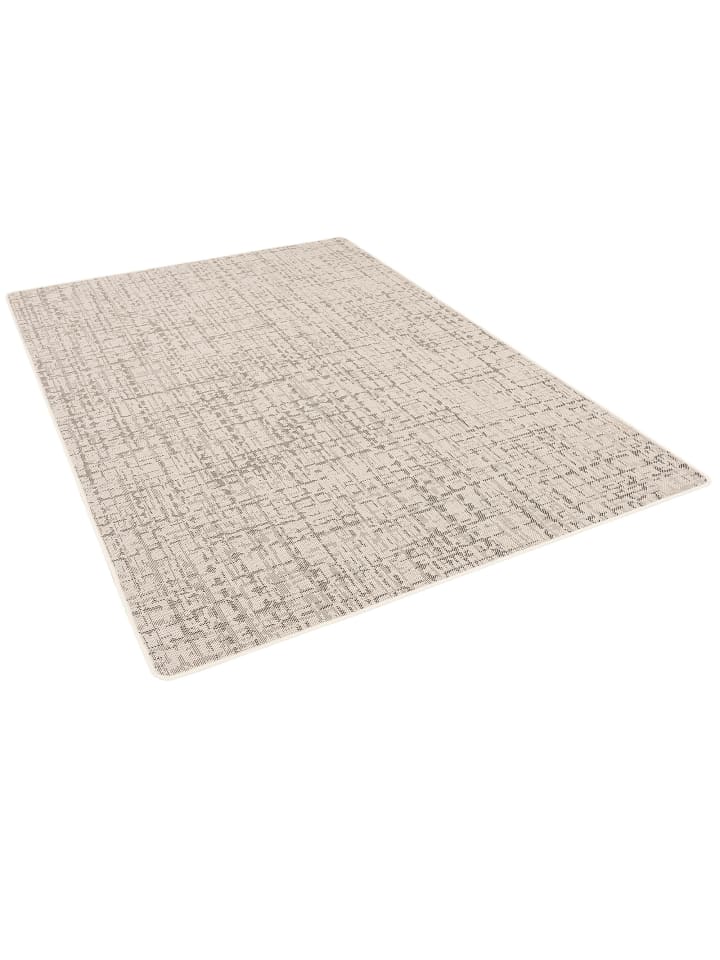 Snapstyle In & Outdoor Teppich Flachgewebe Oslo Karo Modern in Creme günstig kaufen