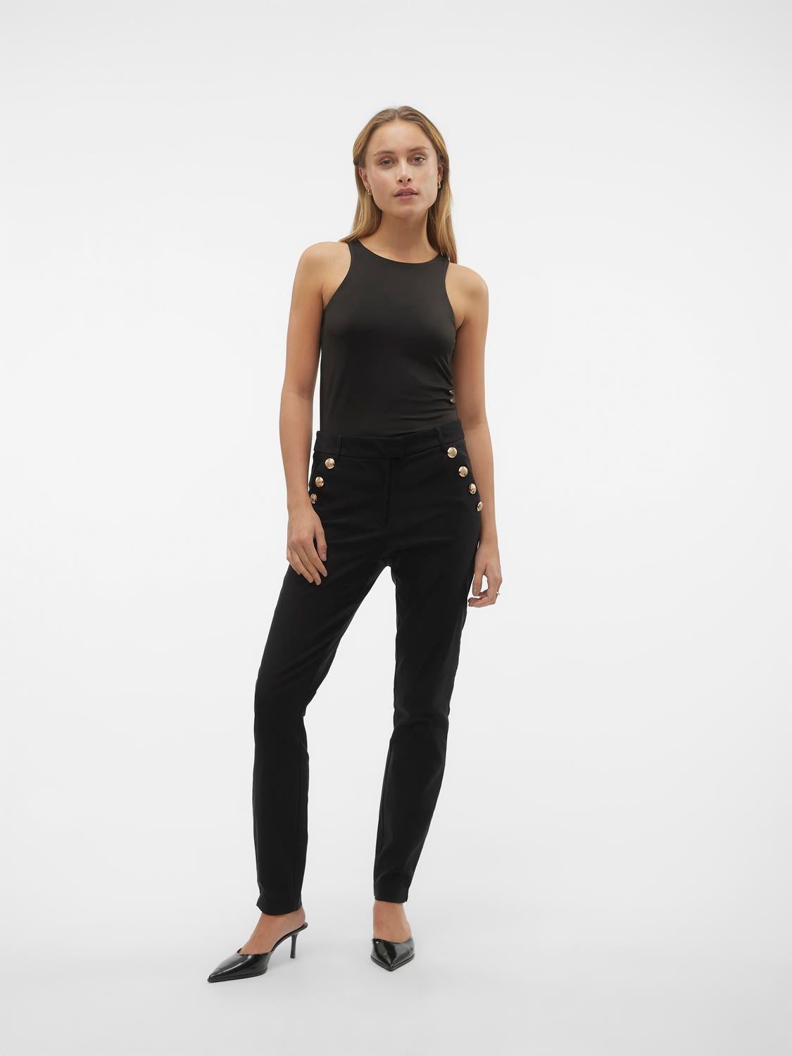 VMMILLE Mittlere Taille Hose