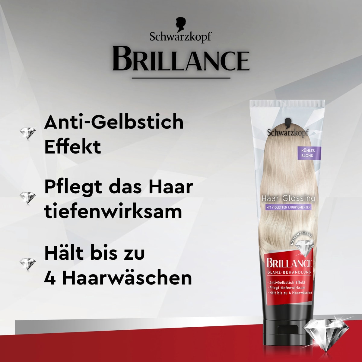 Farb-Glanzbehandlung Glossing Kühles Blond, 150 ml