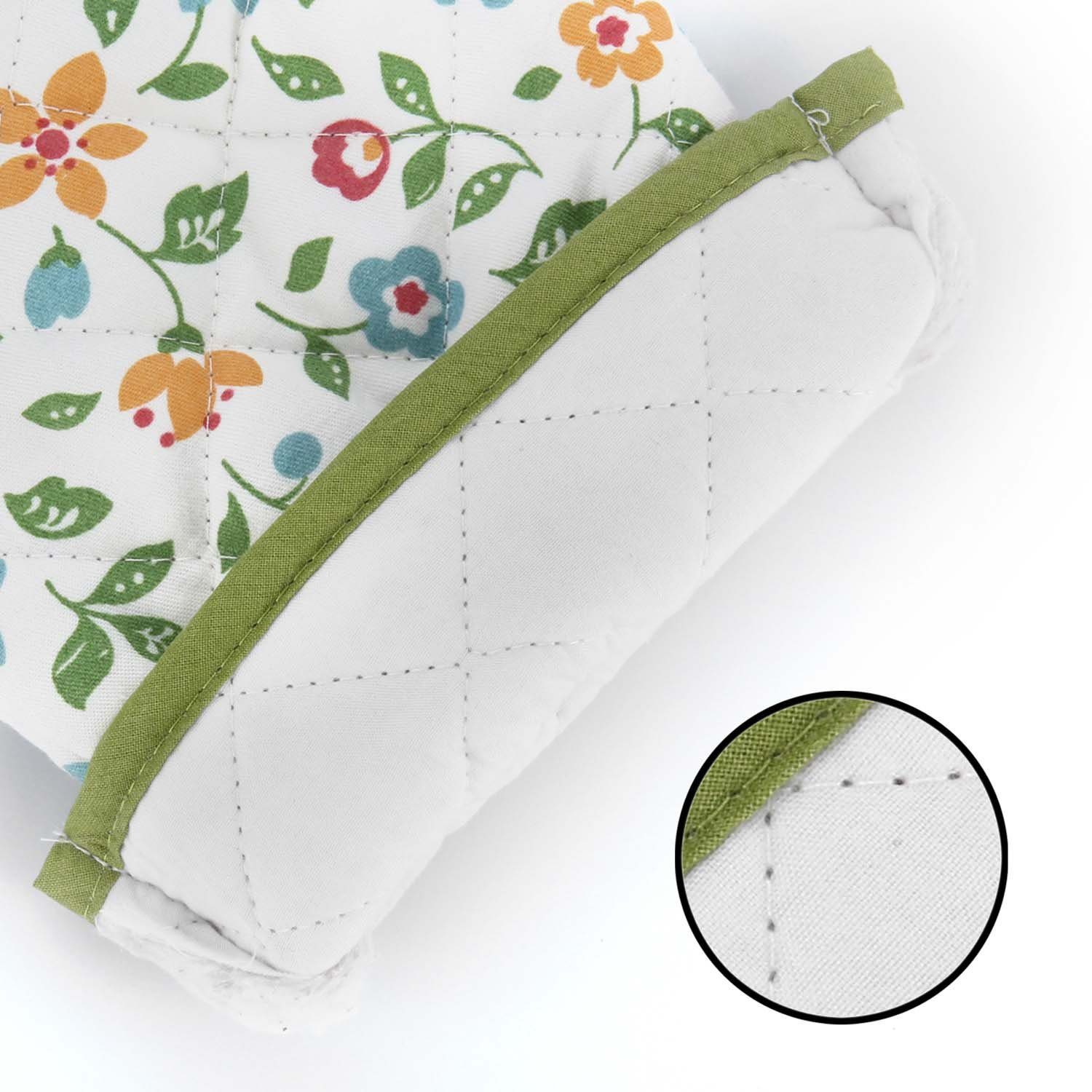 aikidio Topflappen Ofenhandschuh Küchenhandschuhe Kochhandschuhe Zum Backen Mikrowelle, (1-tlg)