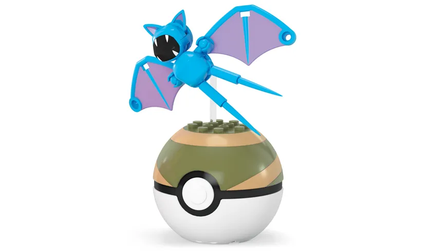 MEGA Pokémon POKÉ BALL COLL. (COLL. OF 3) - PIKACHU AND ZUBAT (OS)