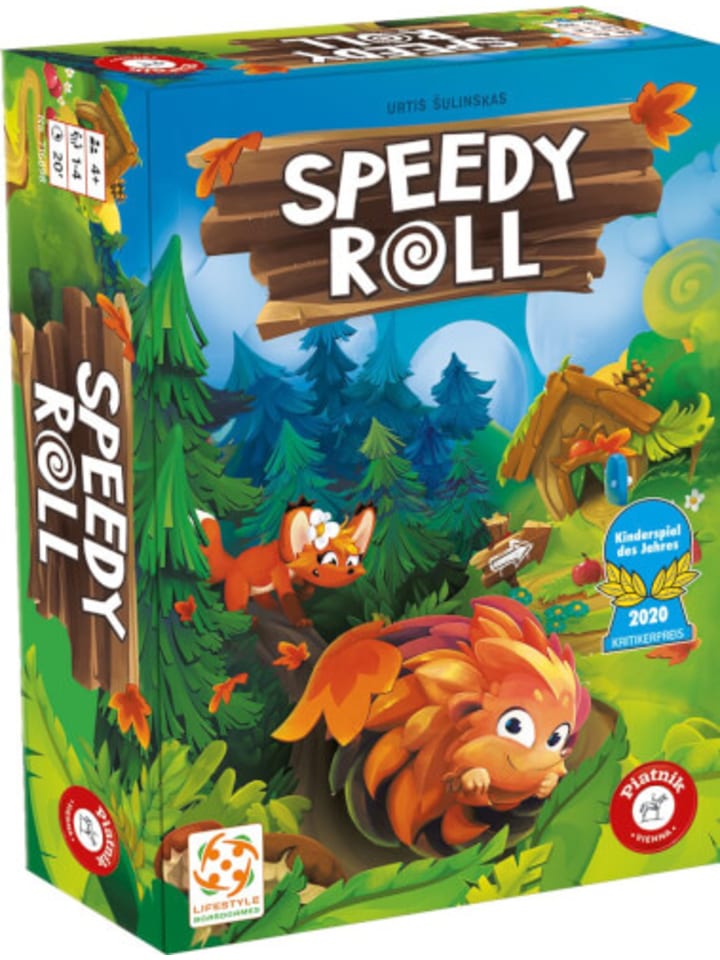 Piatnik Brettspiel Speedy Roll mit Igel - ab 4 Jahre günstig kaufen onesize