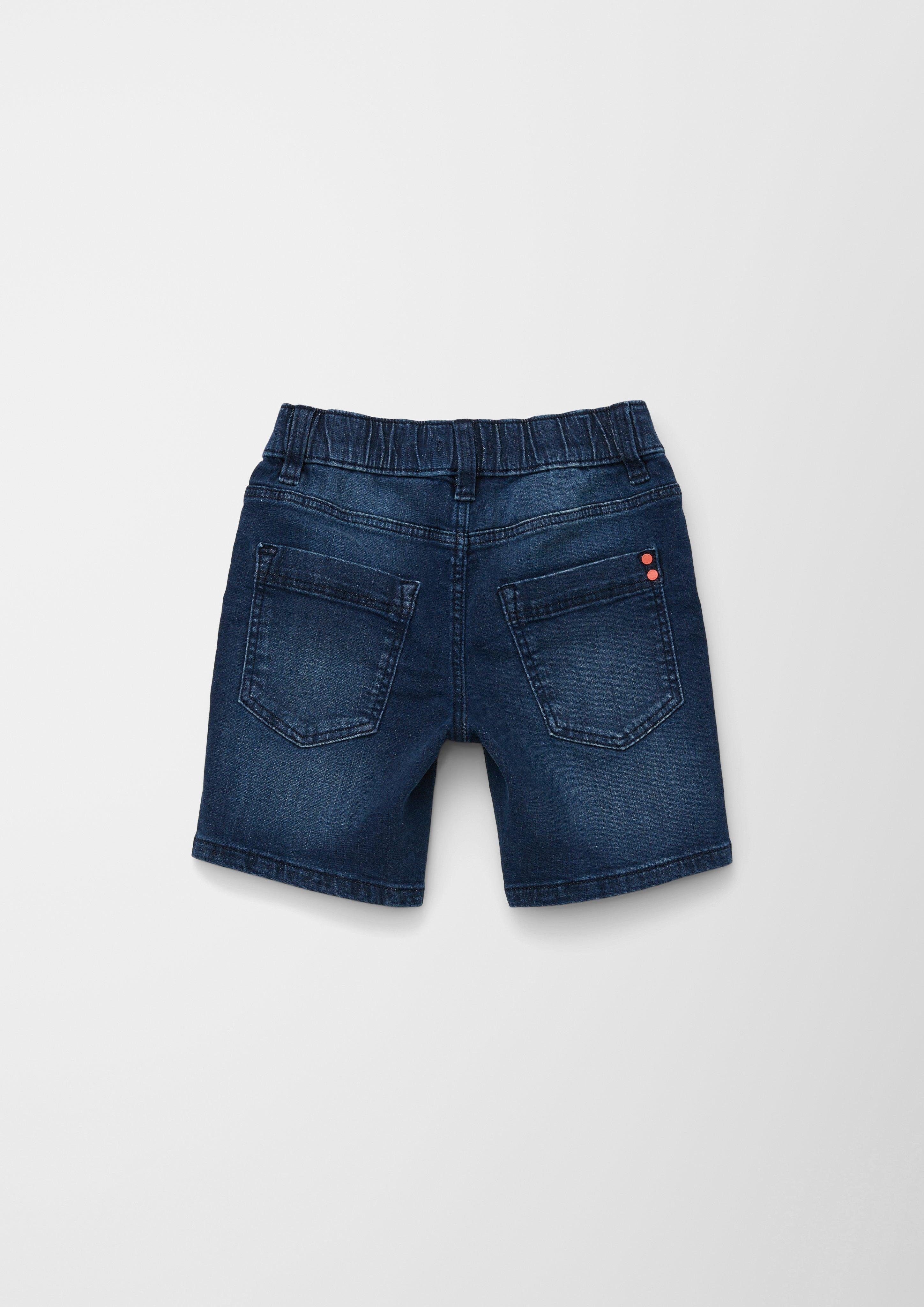 s.Oliver Jeansshorts Jeans Pelle / Regular Fit / Mid Rise / Straight Leg