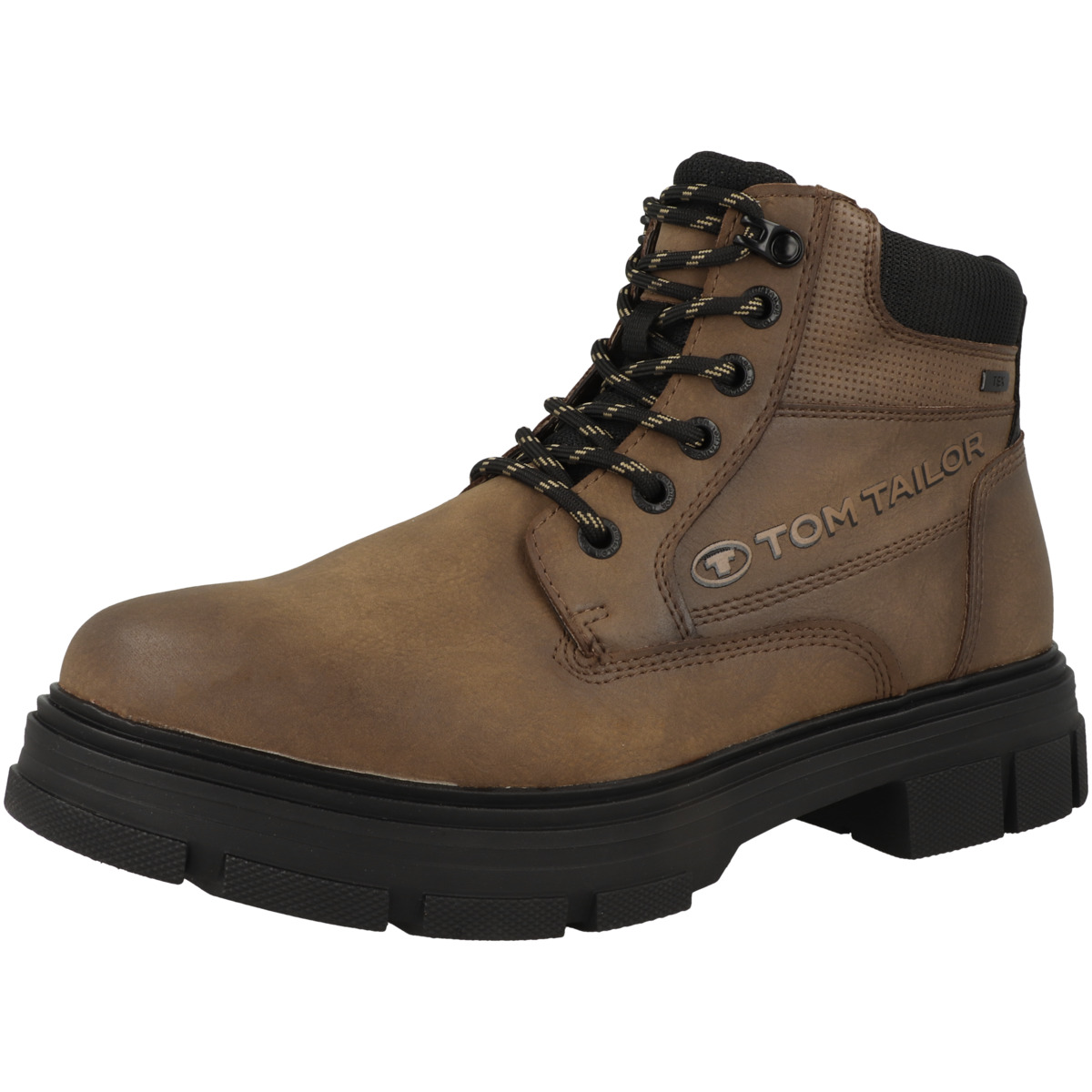 Tom Tailor 6380460003 Schnürboots braun