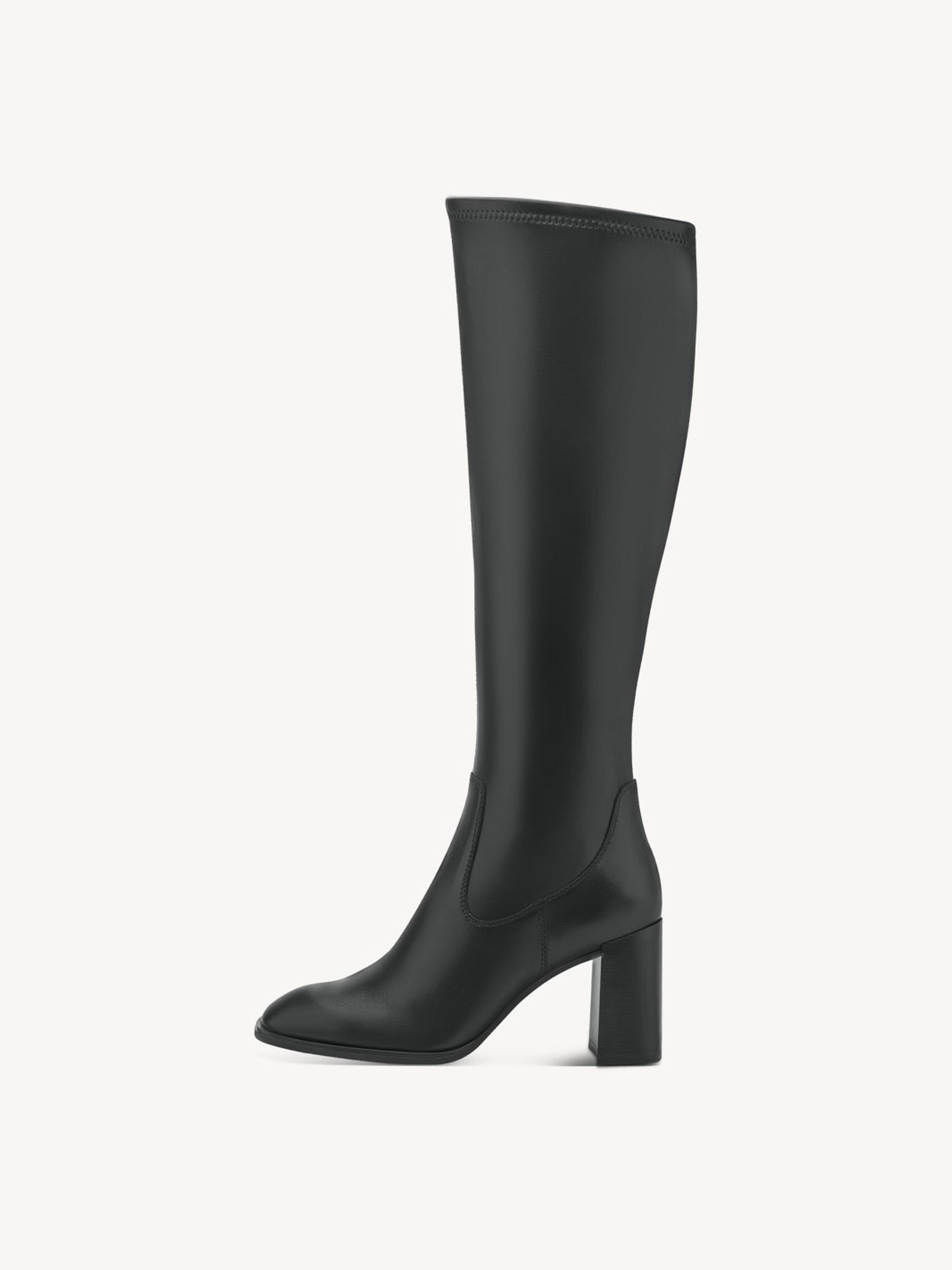 Bottes en cuir - noir