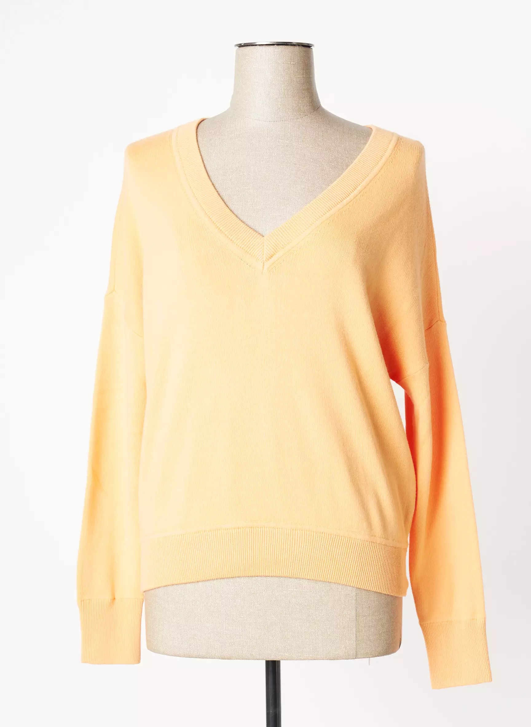 Yaya Pulls Femme couleur orange