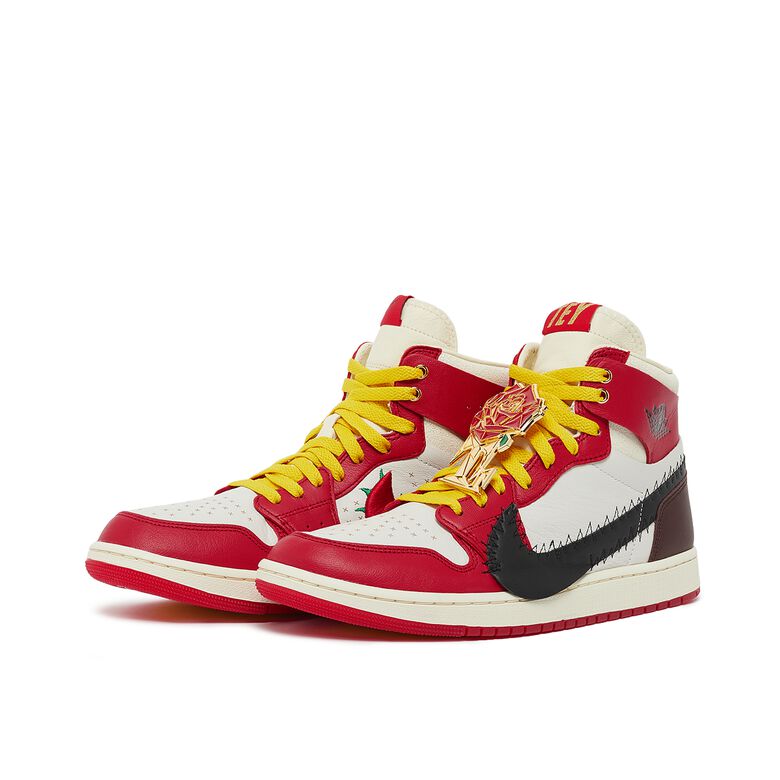 JORDAN x Teyana Taylor Wmns Air Jordan 1 Zoom CMFT 2 “A Rose From Harlem” gym red/black-summit white