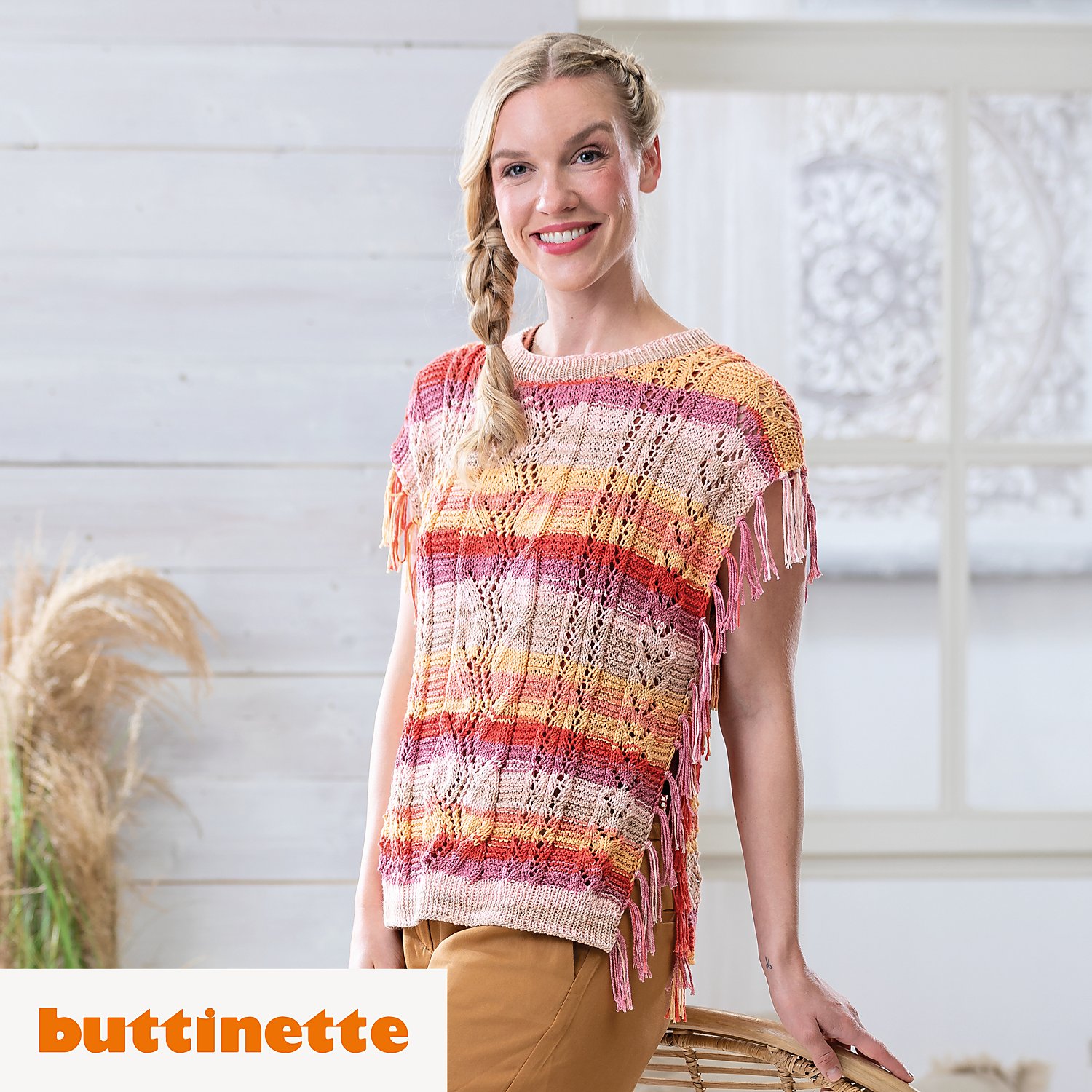 Strickanleitung - Shirt aus Woll Butt Primo Merino Cotton