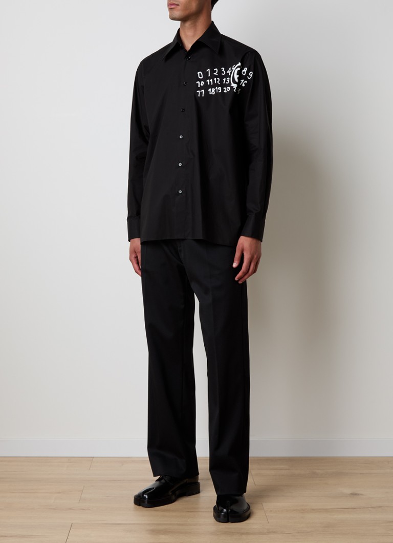 MM6 Chest regular fit shirt with print