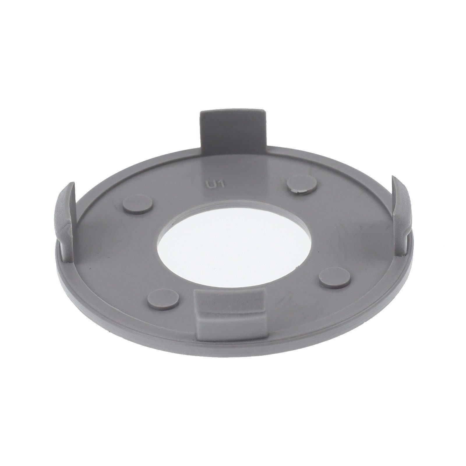 RKC Radkappe 4X 59,2mm Nabenkappen Radnaben Kappen Grau Flach für DBV Felgen