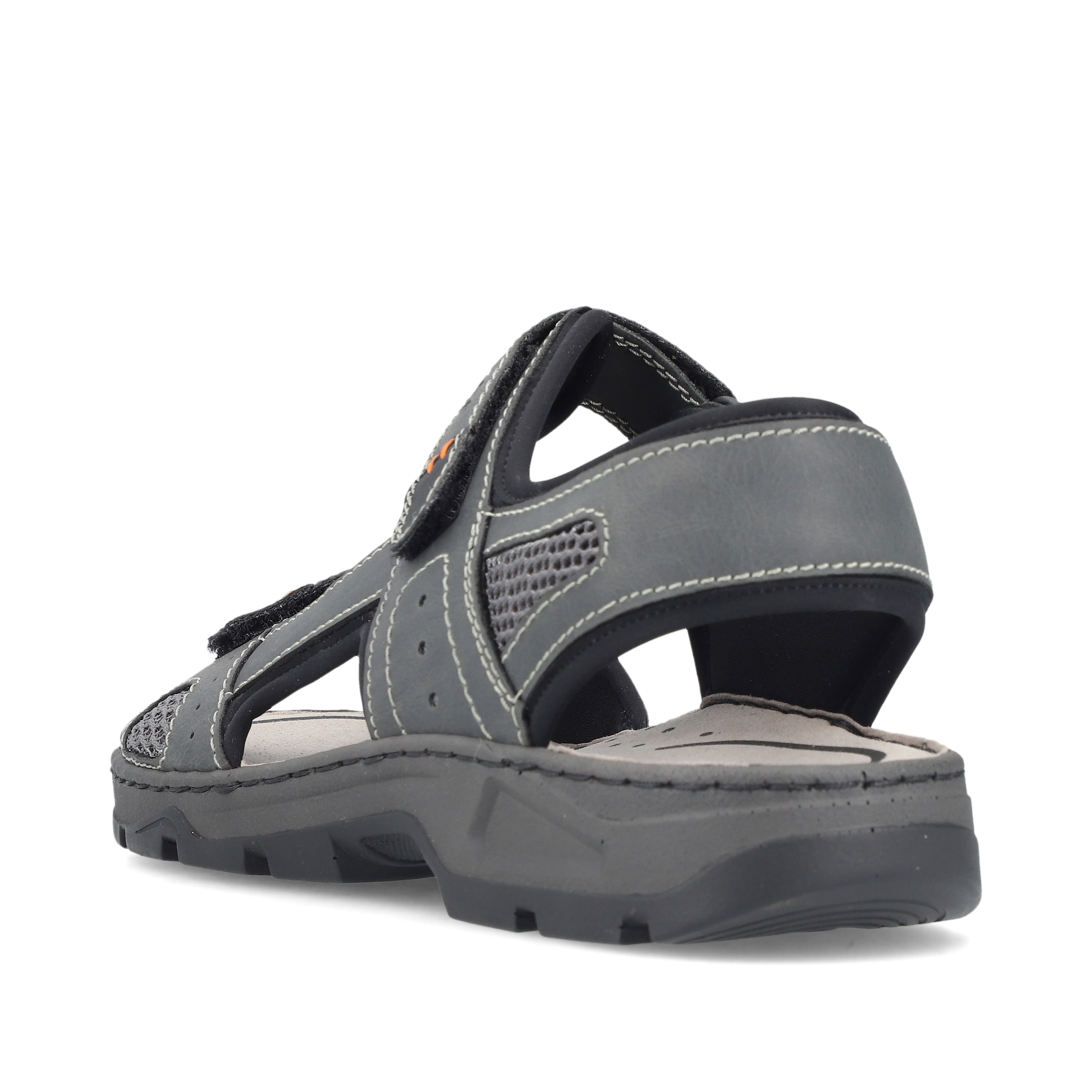 Rieker Herren Trekkingsandalen dunkelgrau