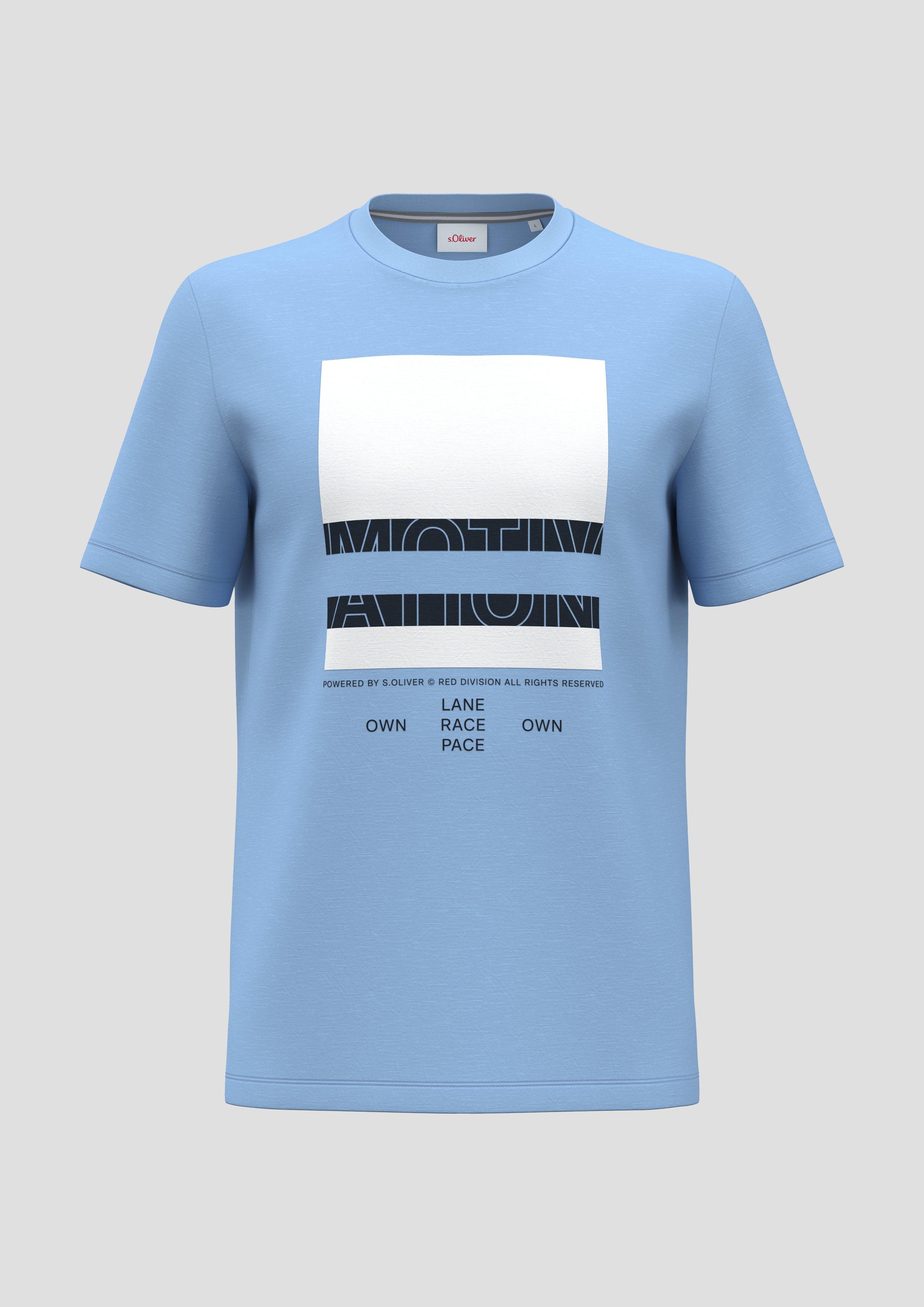 T-Shirt mit Frontprint  2141466-50D1