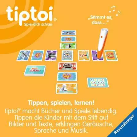 tiptoi® Quiz Roboter - Lernspiel ab 6 Jahren