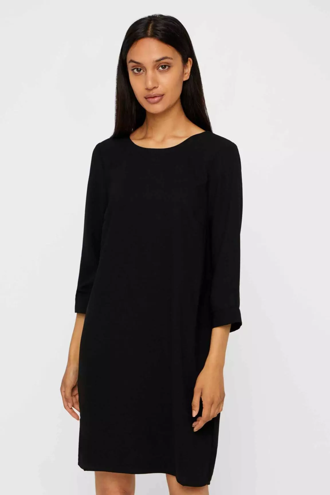 Vero Moda Robes Mi Longues Femme couleur noir