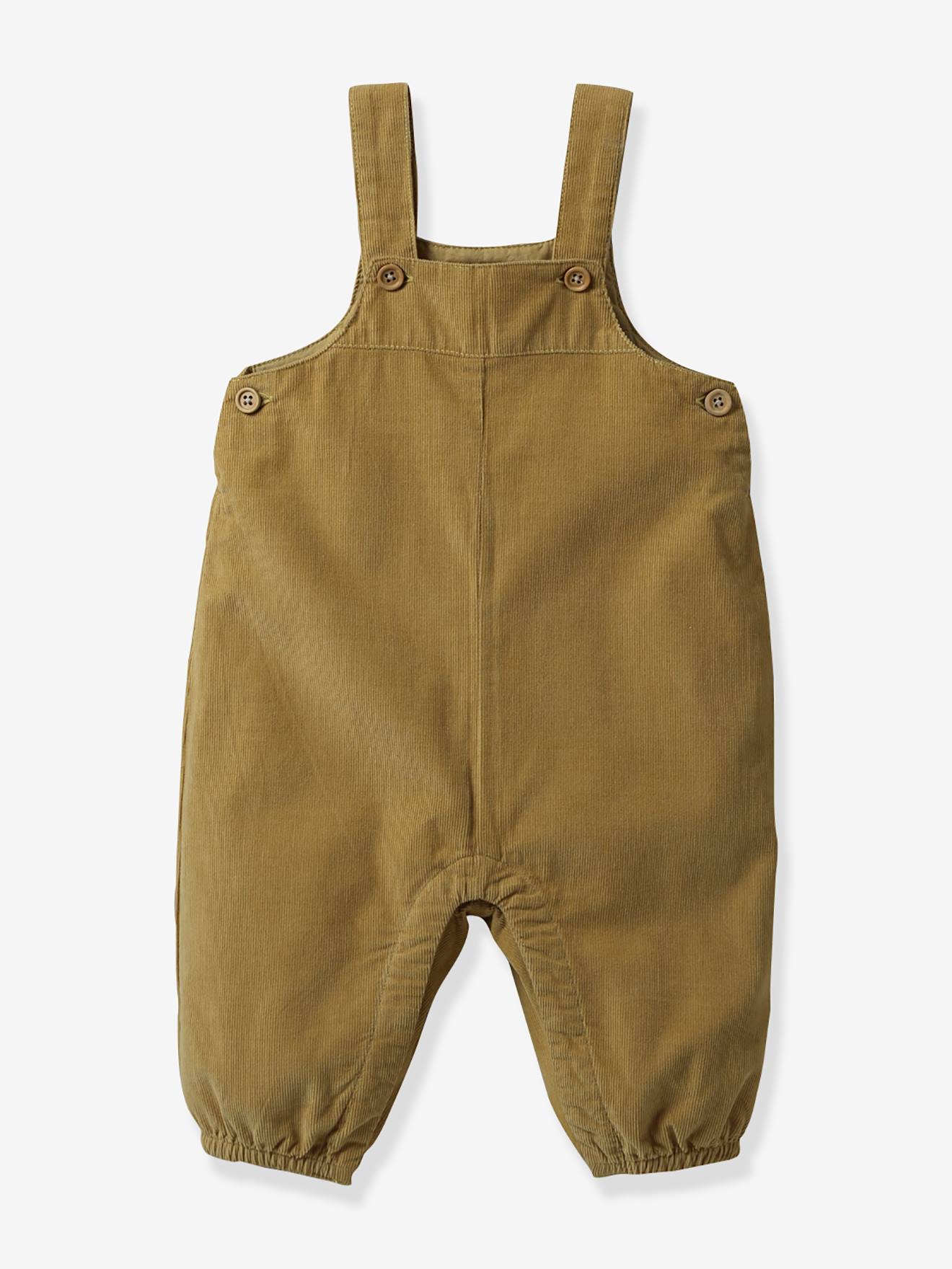 Cyrillus Warme Baby Latzhose CYRILLUS - goldgelb