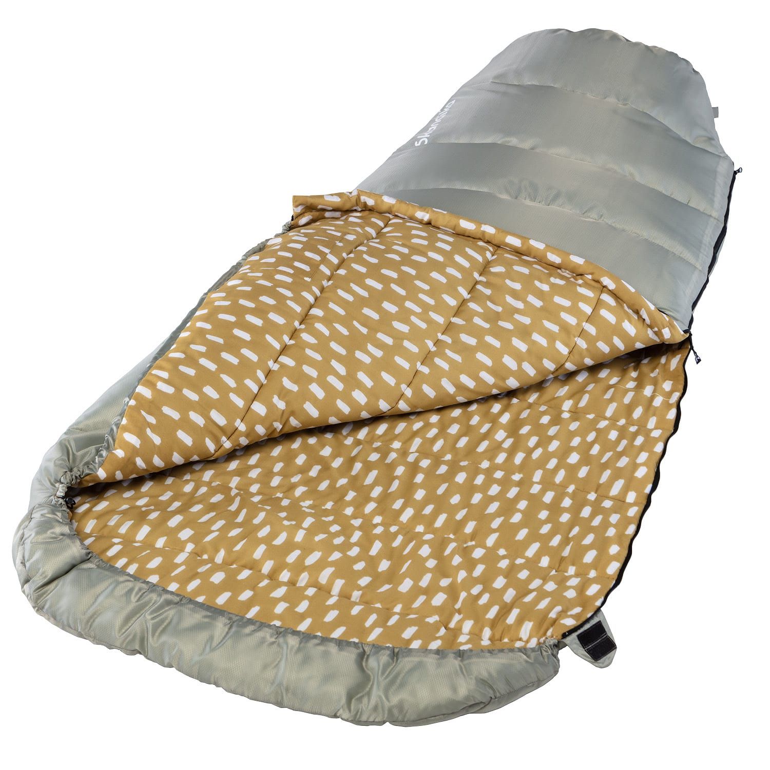Skandika Vegas XXL RV rechts grauer Schlafsack