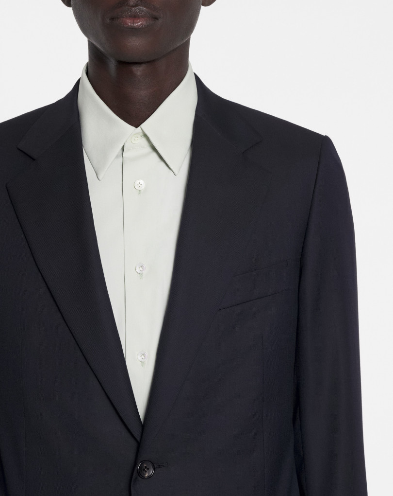 VESTE À SIMPLE BOUTONNAGE AVEC POCHES À RABAT