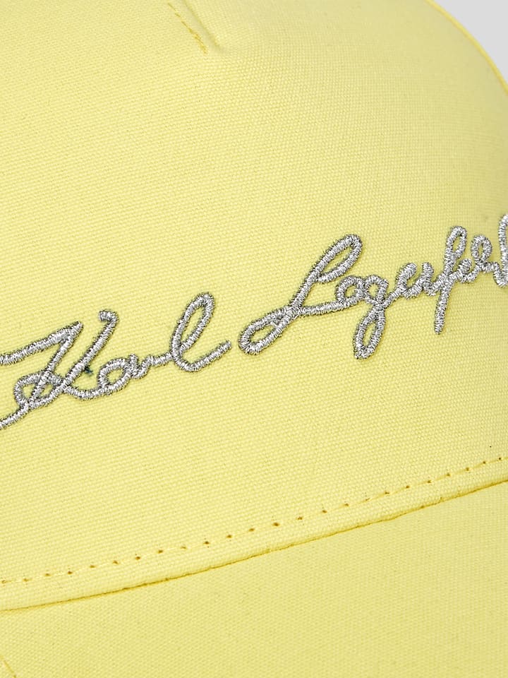 Karl Lagerfeld Cap in Gelb günstig kaufen onesize
