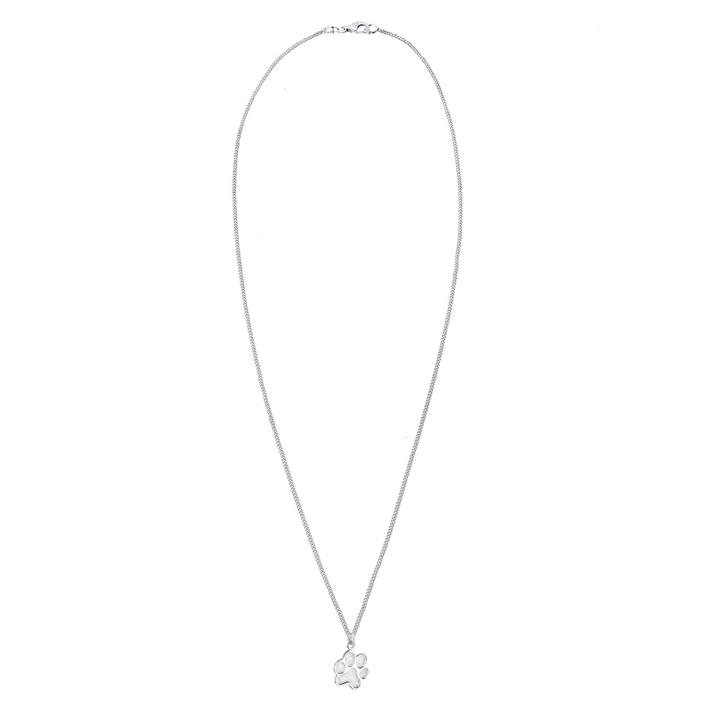 Elli Elli Collier Femmes Pendentif Patte Symbole Chien en Argent Sterling 925 Bijoux