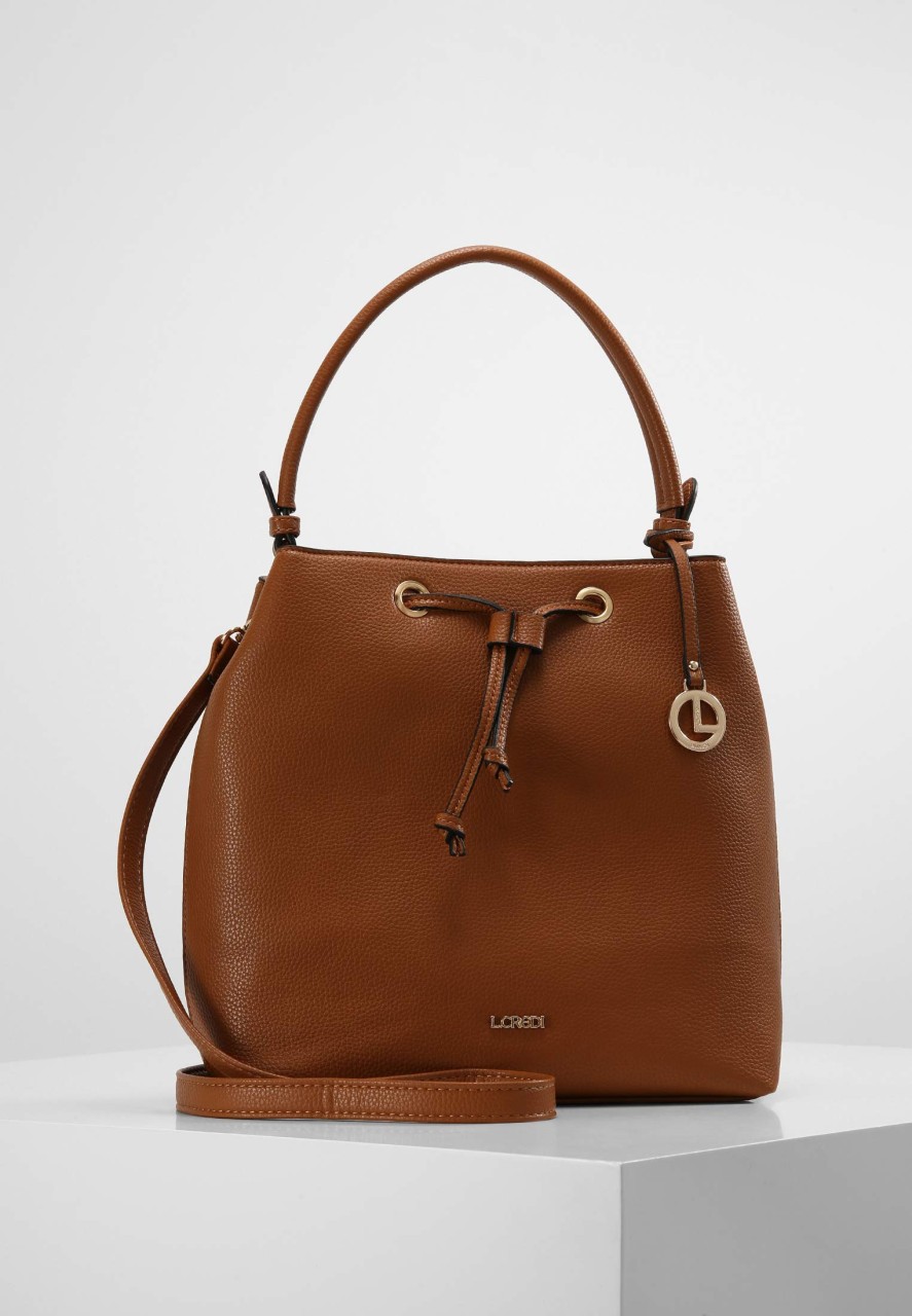 L. CREDI Handtaschen braun