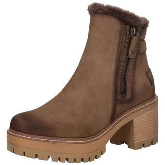 Tom Tailor Stiefelette in braun