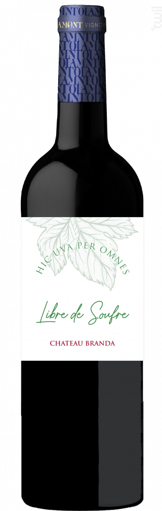 Château Branda Libre De Soufre Château Branda Vin Rouge●Bordeaux 2021 75cl