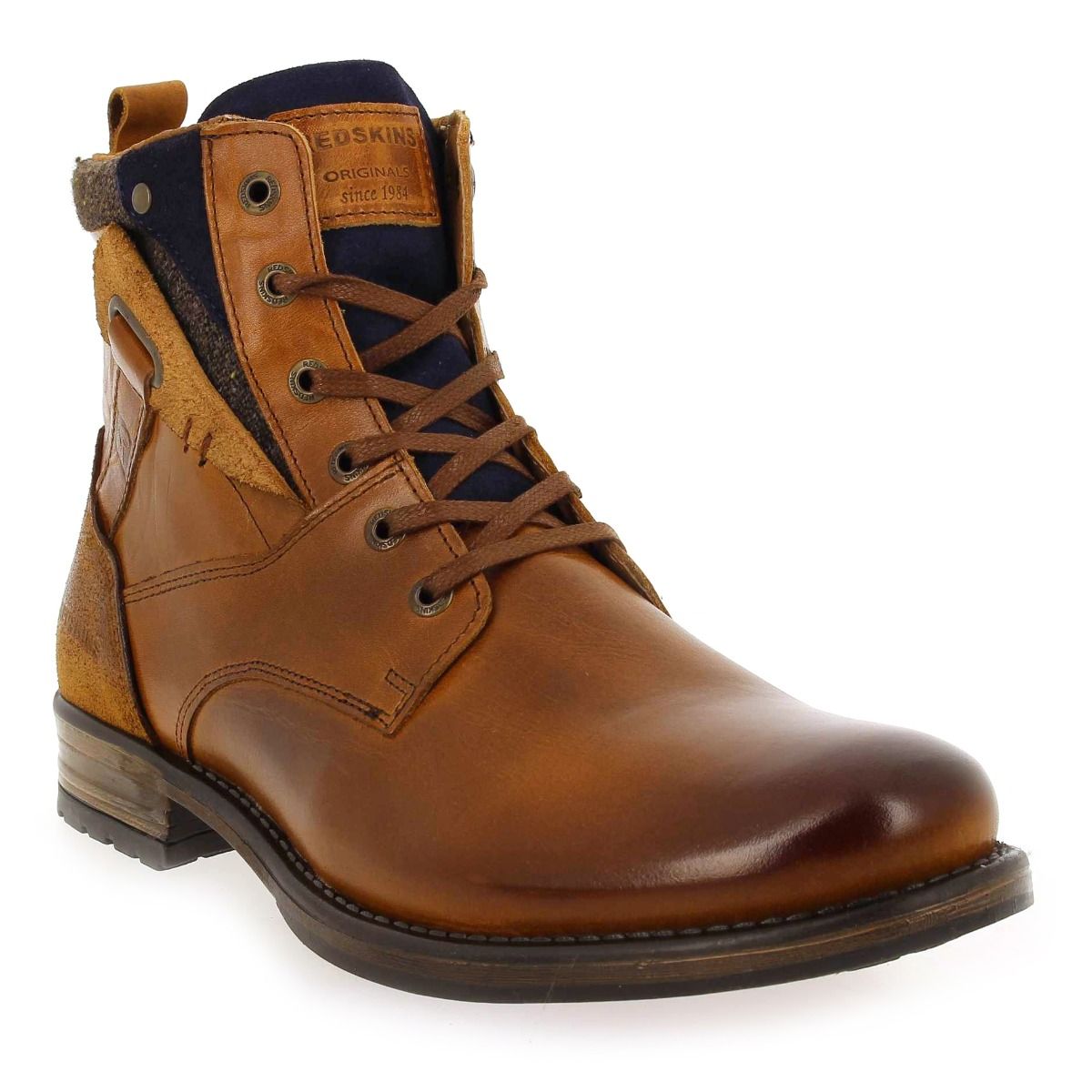 Redskins  YLMAZ - cognac marine