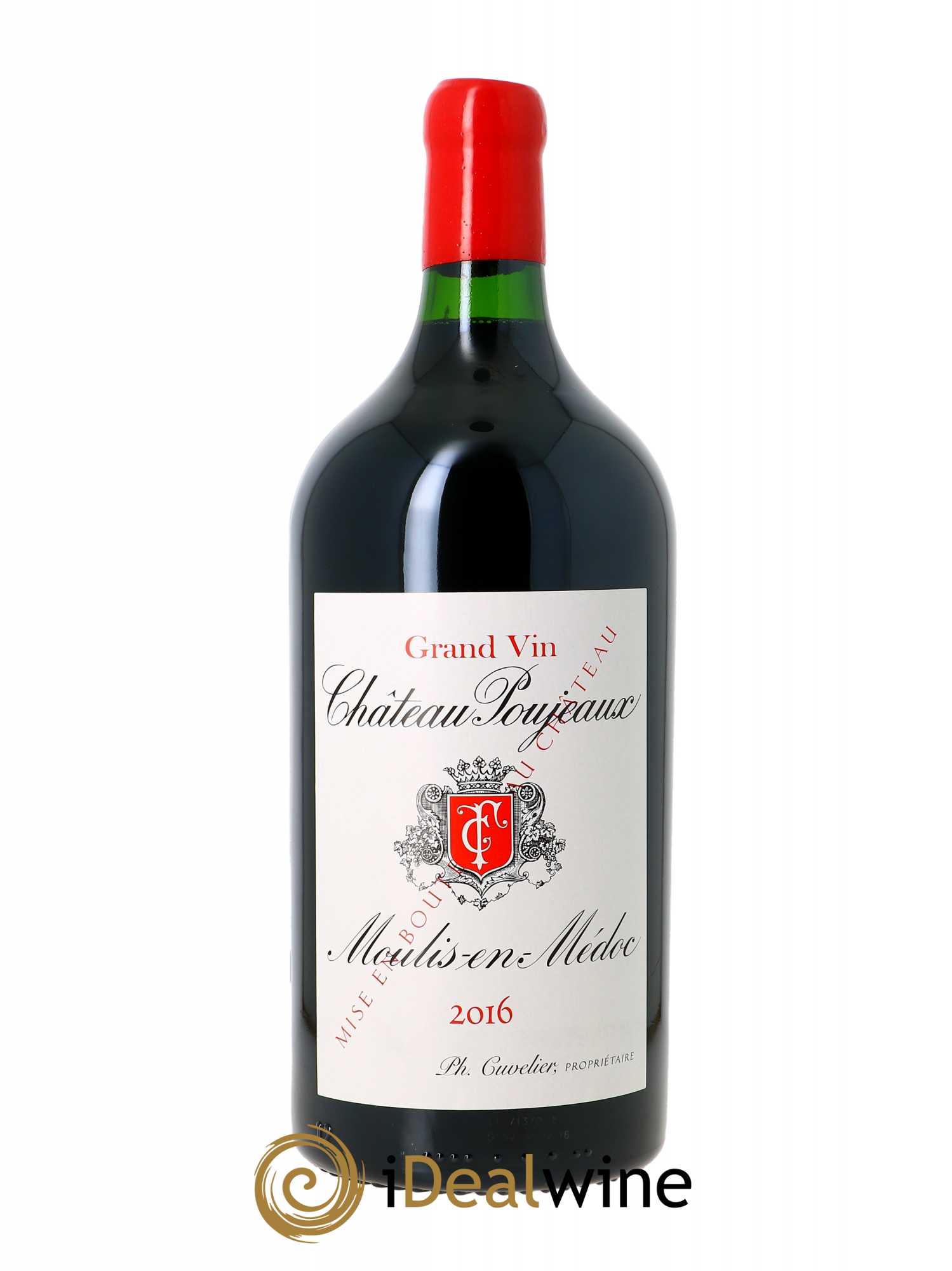 Château Poujeaux  2016 - Lot de 1 Double-magnum