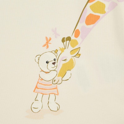 T-Shirt kurzarm, beige für Mädchen