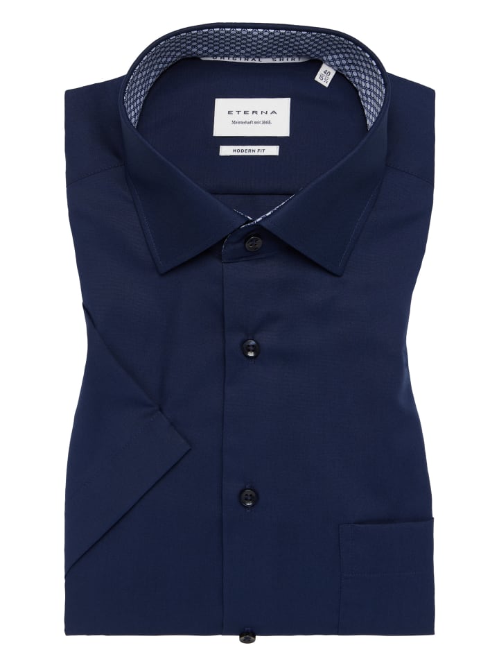 Eterna Hemd MODERN FIT in navy günstig kaufen