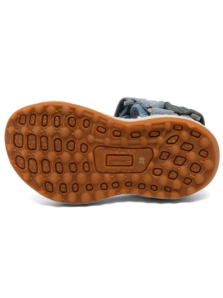 bisgaard Sandalen in Hellblau/ Grau günstig kaufen