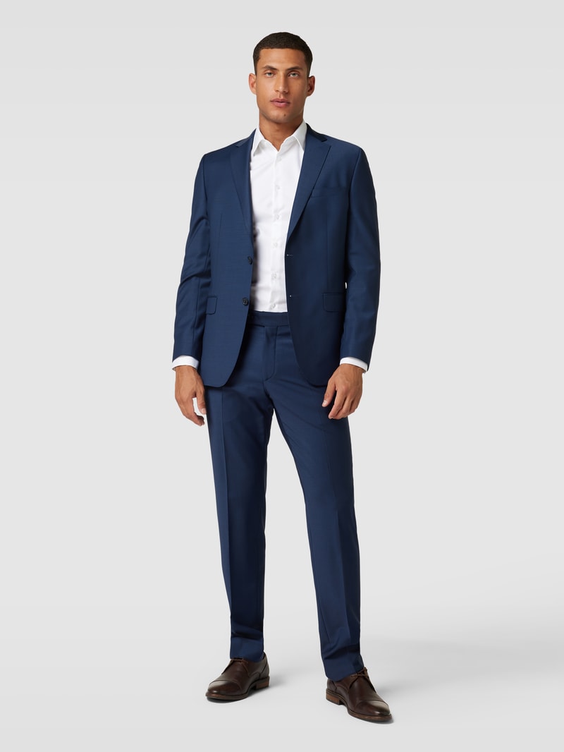 Super Slim Fit Business-Hemd mit Kentkragen in weiß