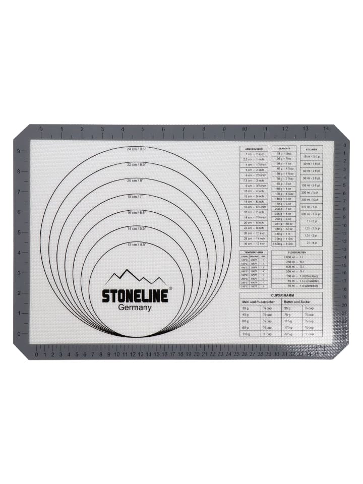 Stoneline Silikon Backmatte 42x29,5 cm in Transparent günstig kaufen onesize