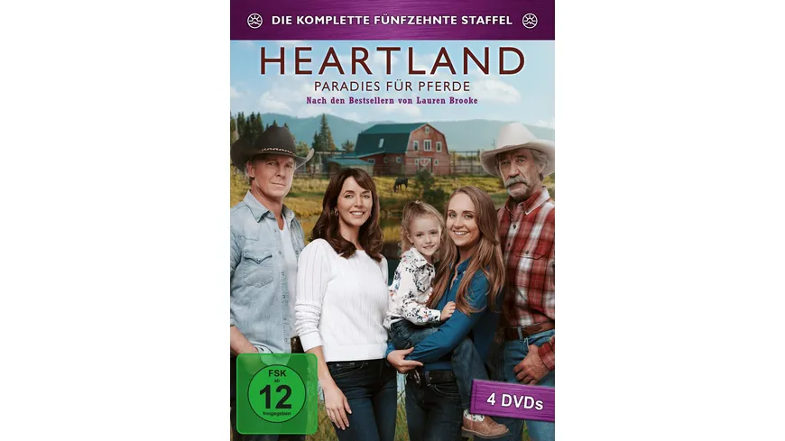 Heartland - Paradies für Pferde - Staffel 15  [4 DVDs]