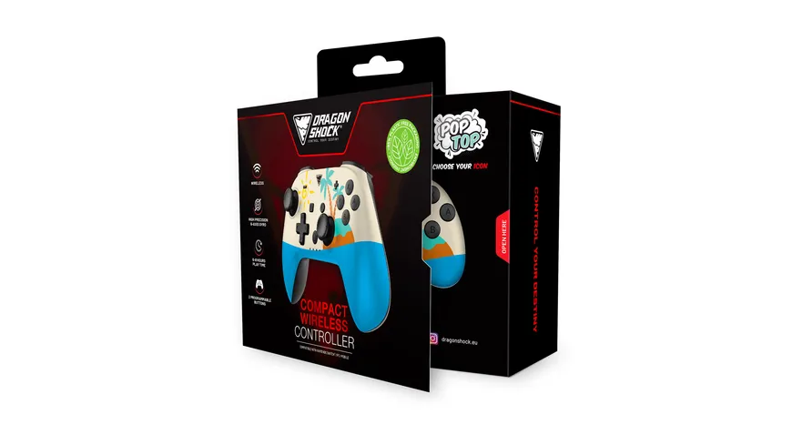 PopTop Compact Wireless Controller für Switch (The Island)