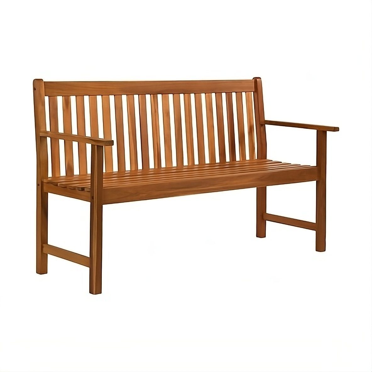 boho living® Gartenbank Holzbank Drei-Sitzer, aus massivem Akazienholz