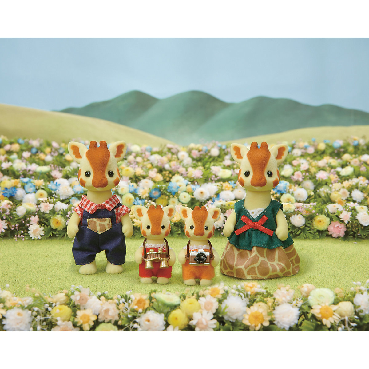 Sylvanian Families Giraffen Familie