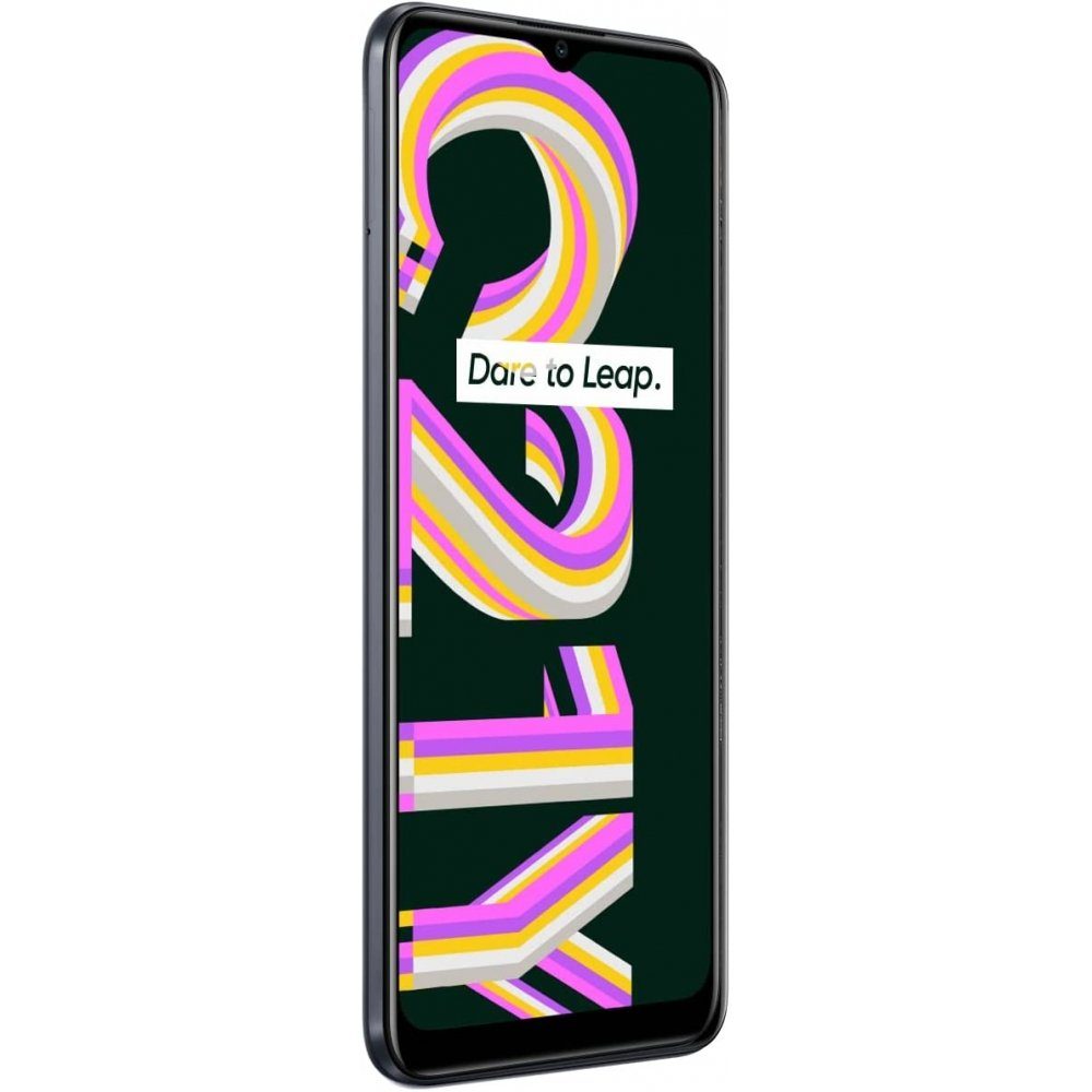 Realme C21-Y 32 GB / 3 GB - Smartphone - cross black Smartphone (6,5 Zoll, 32 GB Speicherplatz)