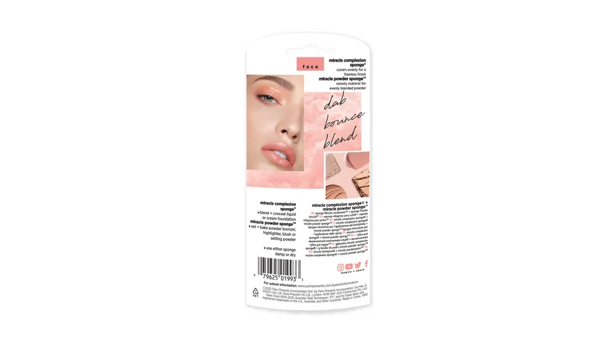REAL TECHNIQUES Miracle Complexion Sponge + Miracle Powder Sponge