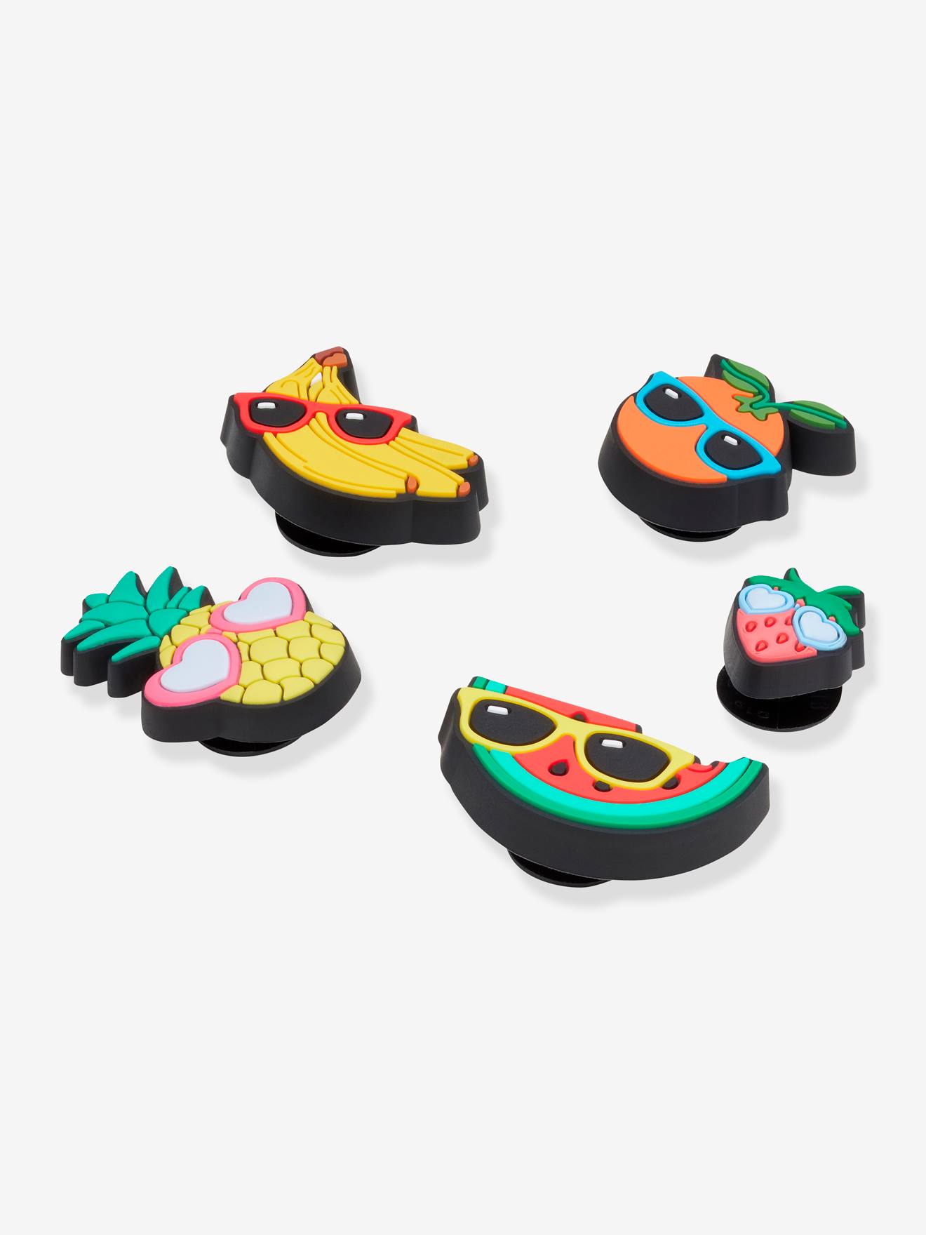 Breloques Jibbitz™ Cute Fruit Sunnies 5 Pack CROCS™ multicolore