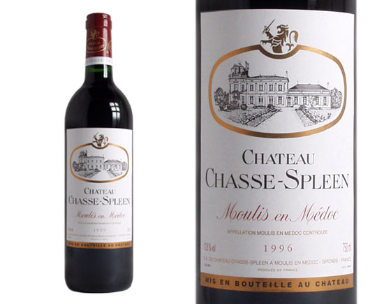 Château Chasse-Spleen 1996 Bordeaux Moulis-en-Médoc