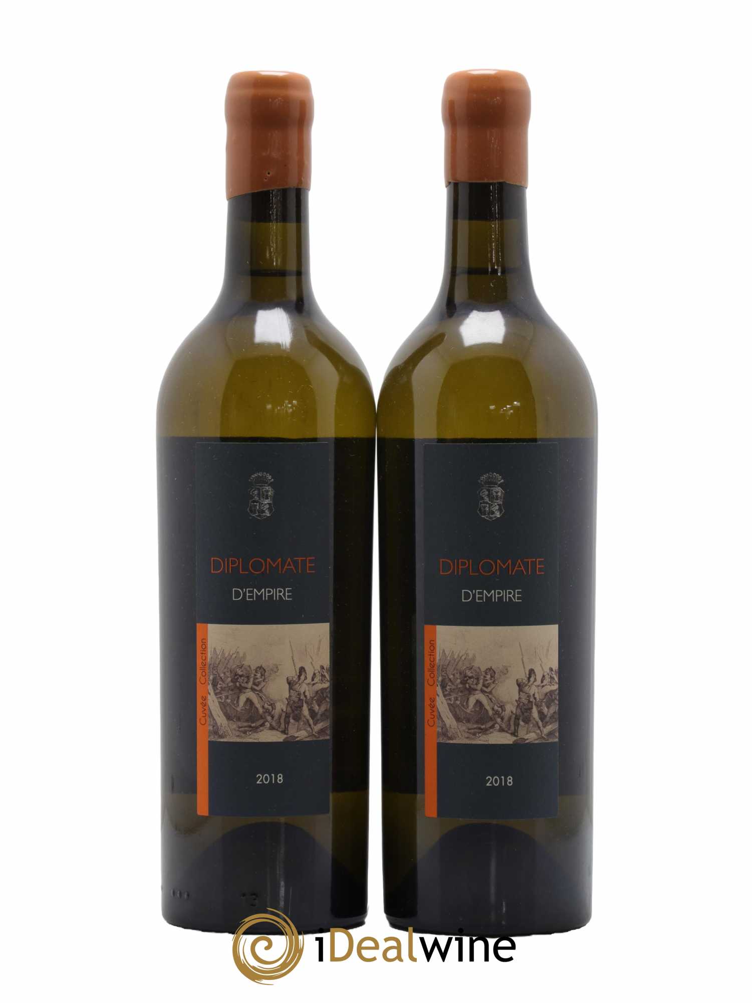 Vin de France Diplomate d'Empire Comte Abbatucci (Domaine)  2018 - Lot de 2 Bouteilles
