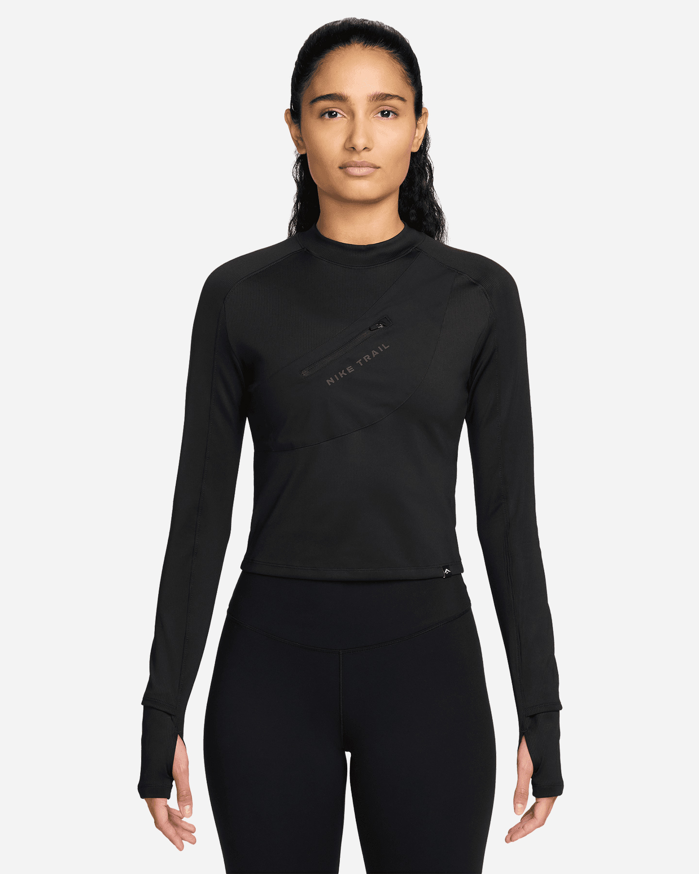 Maglia Running Nike Trail Cropped W FV6430-010