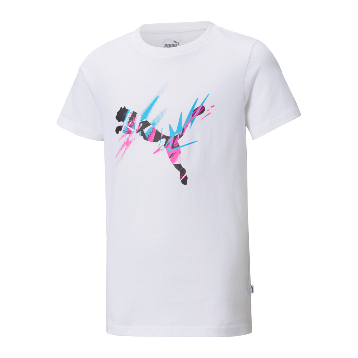 PUMA NJR CREATIVITY T-Shirt Kids Weiss F05