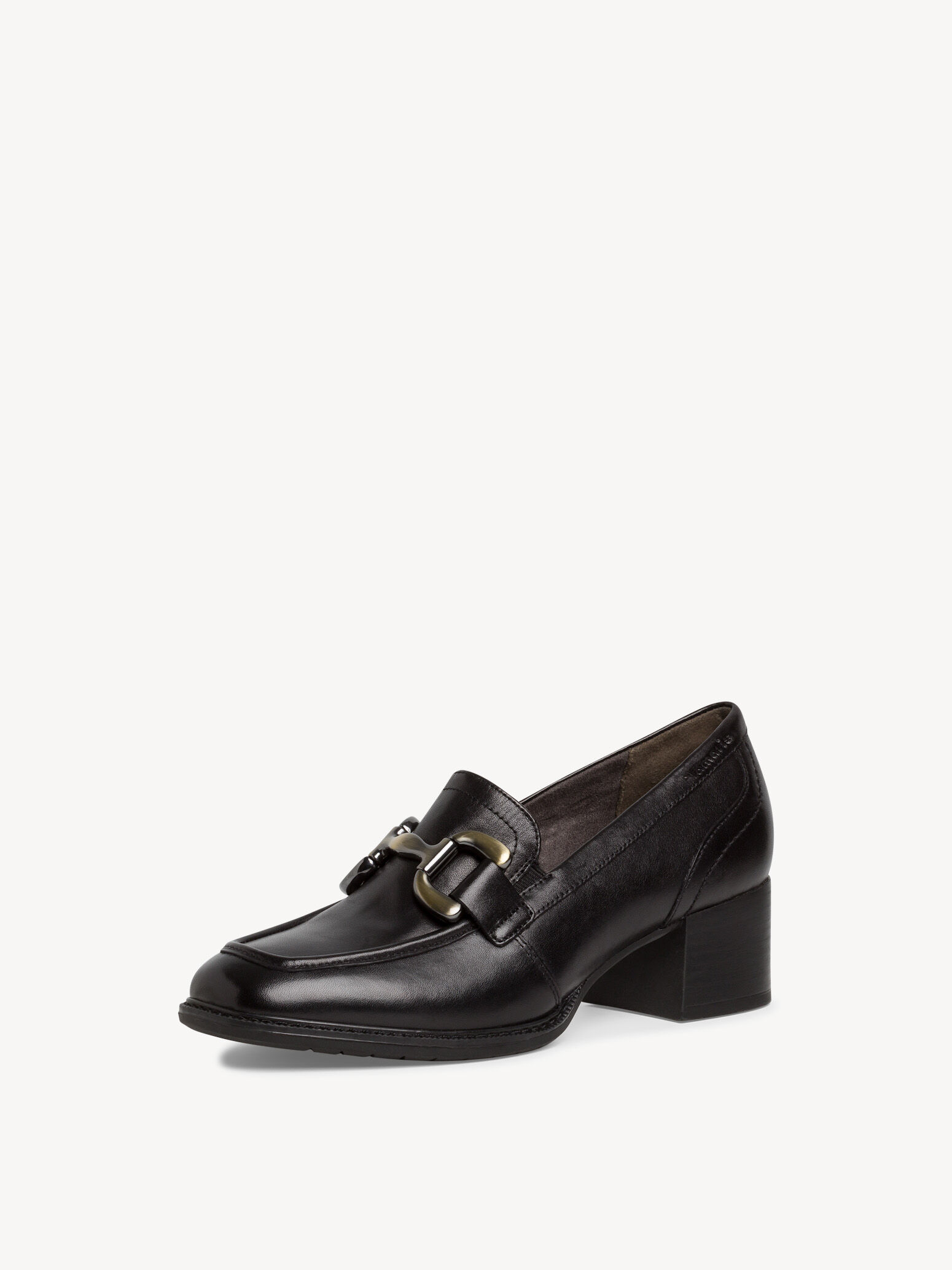 Trotteur en cuir - noir