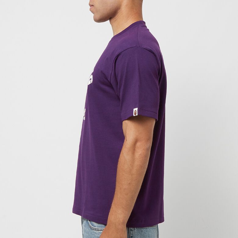 A Bathing Ape College Tee M purple