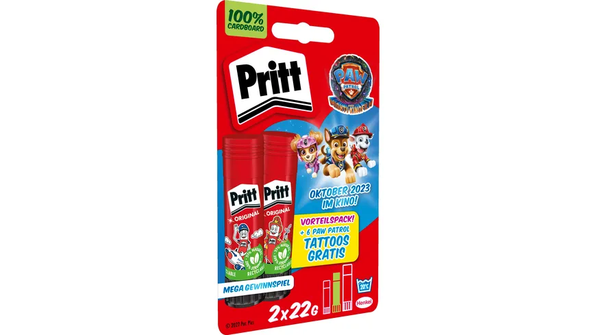 Pritt Klebestift Paw Patrol 2x22g 44 g