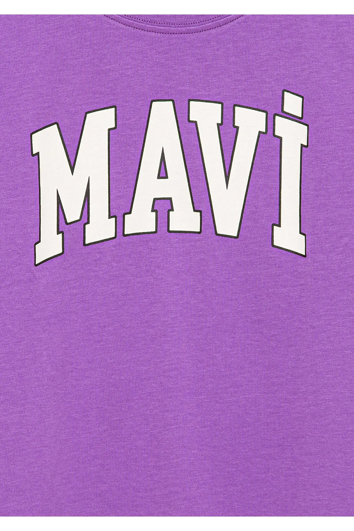 Mavi  Lila T-Shirt mit Logo-Aufdruck Regular Fit / Regular Fit6610030-70606